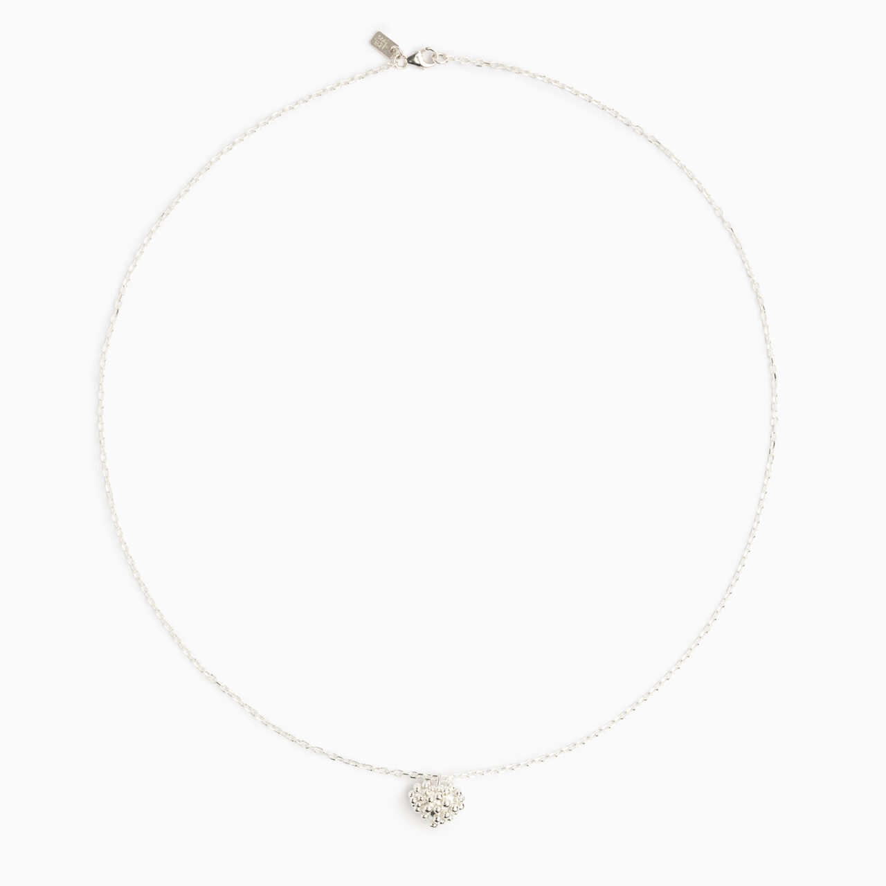 atom heart necklace