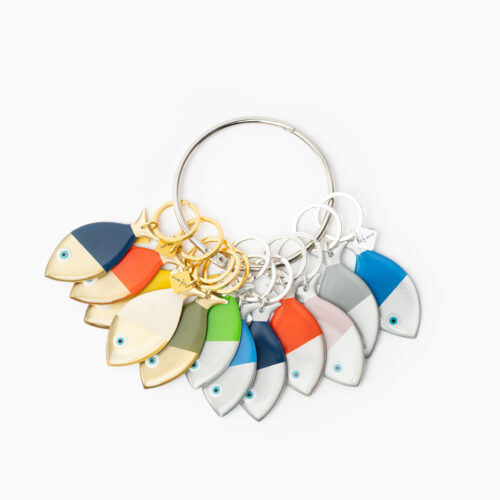 fish keyring