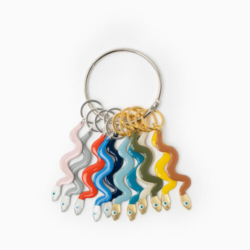 snake keyring