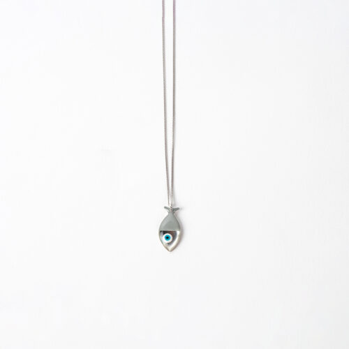 fish XXS pendant silver