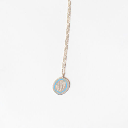 Snack for Two Silver Pendant