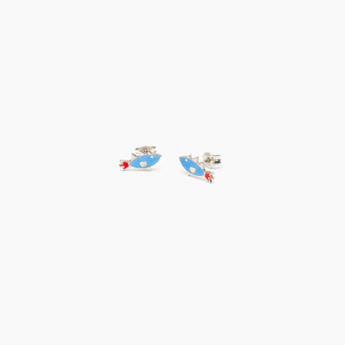 fish stud earrings mini