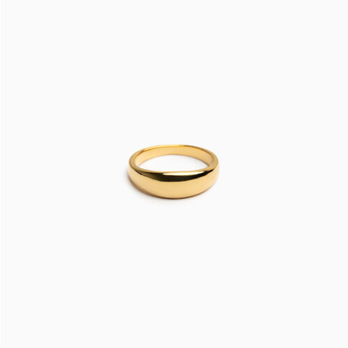 casual flat gold